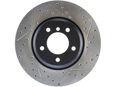 StopTech Slotted & Drilled Sport Brake Rotor - 127.34104L