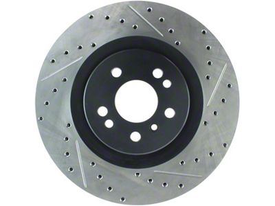 StopTech Slotted & Drilled Sport Brake Rotor - 127.35091L