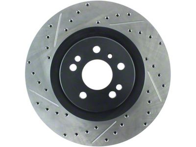 StopTech Slotted & Drilled Sport Brake Rotor - 127.35091R