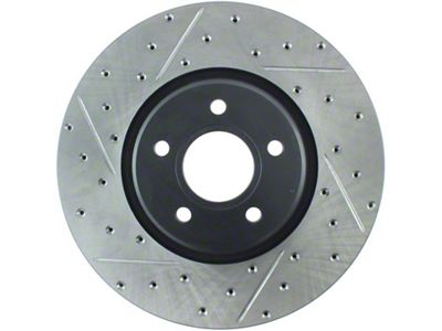 StopTech Slotted & Drilled Sport Brake Rotor - 127.39038R