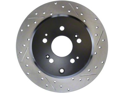 StopTech Slotted & Drilled Sport Brake Rotor - 127.40072L