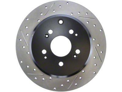 StopTech Slotted & Drilled Sport Brake Rotor - 127.40072R