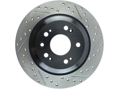 StopTech Slotted & Drilled Sport Brake Rotor - 127.40074L