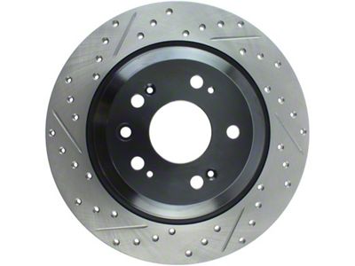 StopTech Slotted & Drilled Sport Brake Rotor - 127.40074R
