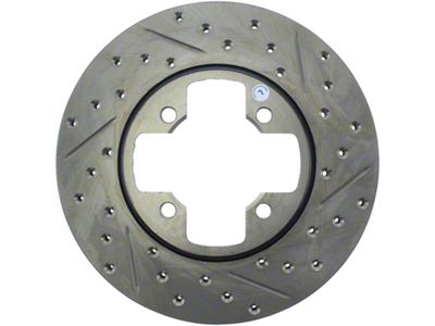 StopTech Slotted & Drilled Sport Brake Rotor - 127.42005L