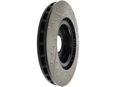 StopTech Slotted & Drilled Sport Brake Rotor - 127.42076R
