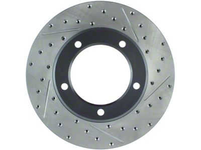 StopTech Slotted & Drilled Sport Brake Rotor - 127.44086L