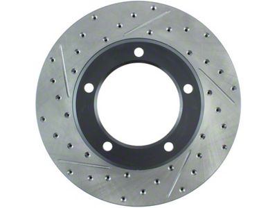 StopTech Slotted & Drilled Sport Brake Rotor - 127.44086R