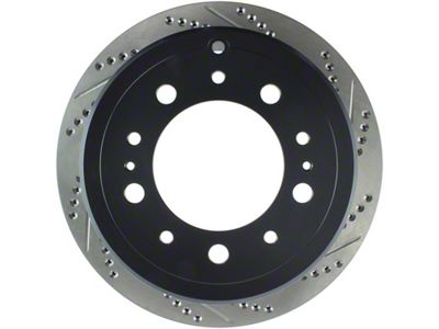 StopTech Slotted & Drilled Sport Brake Rotor - 127.44087L