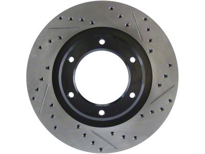StopTech Slotted & Drilled Sport Brake Rotor - 127.44093L