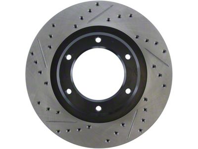 StopTech Slotted & Drilled Sport Brake Rotor - 127.44093R