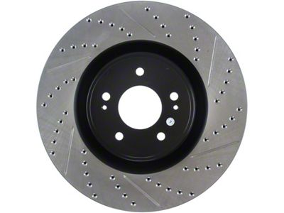 StopTech Slotted & Drilled Sport Brake Rotor - 127.46076L