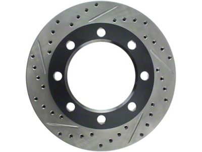 StopTech Slotted & Drilled Sport Brake Rotor - 127.65012R