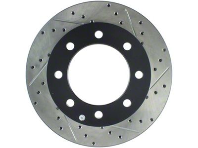 StopTech Slotted & Drilled Sport Brake Rotor - 127.65112L