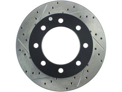 StopTech Slotted & Drilled Sport Brake Rotor - 127.65112R
