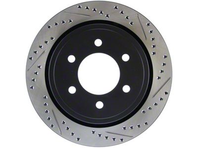 StopTech Slotted & Drilled Sport Brake Rotor - 127.65135L