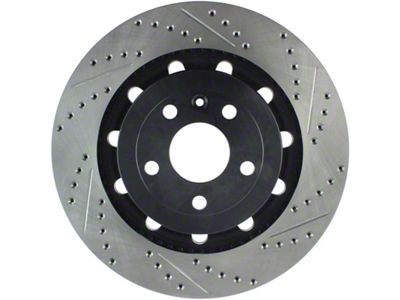 StopTech Slotted & Drilled Sport Brake Rotor - 127.65136L
