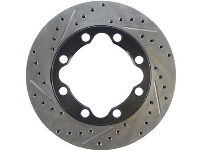 StopTech Slotted & Drilled Sport Brake Rotor - 127.66026R