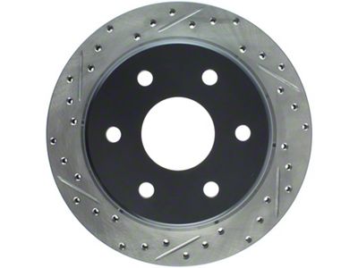 StopTech Slotted & Drilled Sport Brake Rotor - 127.66041R