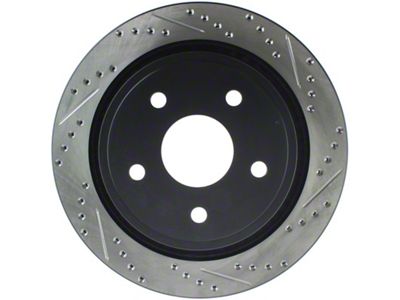 StopTech Slotted & Drilled Sport Brake Rotor - 127.67054L