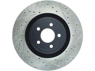 StopTech Slotted & Drilled Sport Brake Rotor - 2015 Ford - 127.61116L