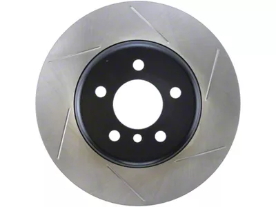 StopTech Sport 14-15 BMW 435i Rear Left Slotted Brake Rotor - 126.34147SL