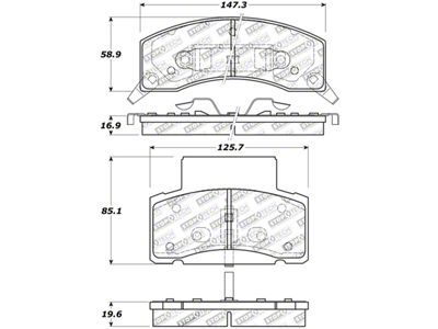StopTech Sport Brake Pads w/Shims and Hardware - 309.04590