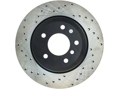 StopTech Sport Cross Drilled Brake Rotor - Front Left - 128.34109R
