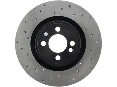 StopTech Sport Cross Drilled Brake Rotor - Front Left - 128.34114R