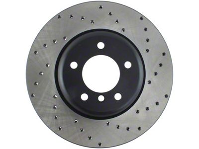 StopTech Sport Cross Drilled Brake Rotor - Front Right - 128.34104L