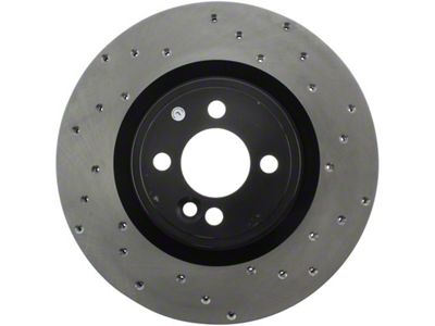 StopTech Sport Cross Drilled Brake Rotor - Front Right - 128.34114L