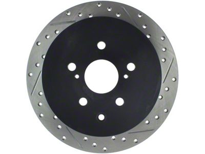 StopTech Sport Drilled & Slotted Rotor - Rear Left - 127.44166L
