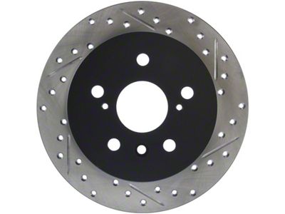 StopTech Sport Drilled & Slotted Rotor - Rear Left - 127.44188L