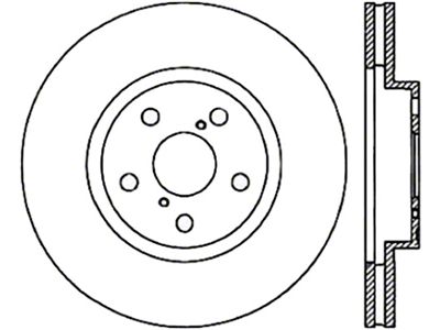 StopTech Sport Slotted 91-95 Toyota MR2 Cryo Front Right Rotor - 126.44069CSR