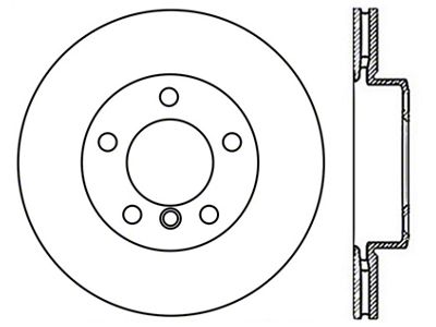 StopTech Sport Slotted CRYO 10-15 BMW X1 Front Right Rotor - 126.34108CSR