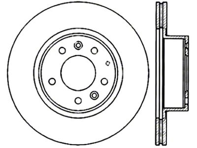 StopTech Sport Slotted CRYO 93-95 Mazda RX-7 Front Right Slotted - 126.45051CSR