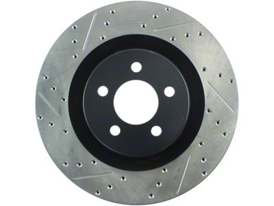 StopTech SportStop 06-09 Chrysler SRT-8 Front Right Drilled & Slotted - 127.63063R