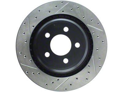 StopTech SportStop 06-09 Chrysler SRT-8 Rear Right Drilled & Slotted - 127.63064R