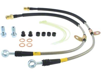 StopTech Stainless Steel Front Brake Lines 12-14 Ford Raptor - 950.61022