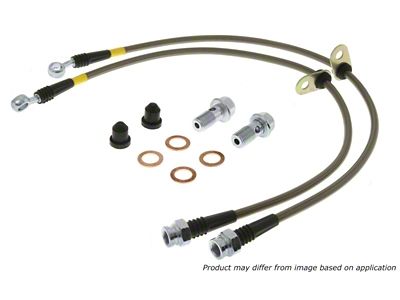 StopTech Stainless Steel Rear Brake lines for 1990-2005 Mazda Miata - 950.45508