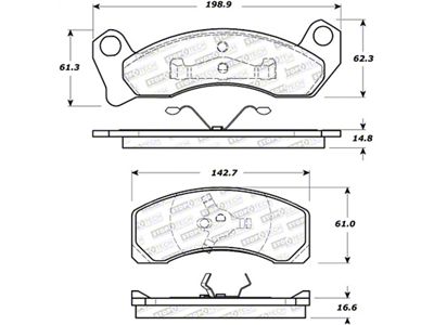 StopTech Street Brake Pads - 308.02000