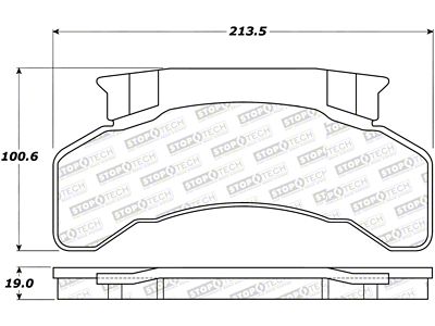StopTech Street Brake Pads - 308.02240