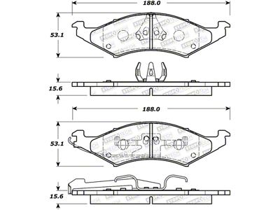 StopTech Street Brake Pads - 308.03240