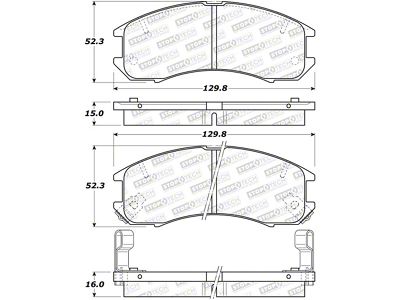 StopTech Street Brake Pads - 308.03990