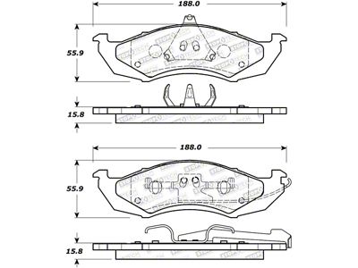 StopTech Street Brake Pads - 308.04170