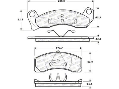 StopTech Street Brake Pads - 308.04990