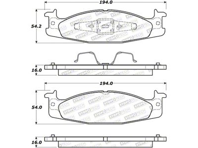 StopTech Street Brake Pads - 308.06320