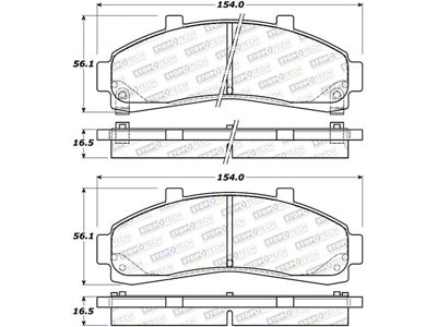 StopTech Street Brake Pads - 308.06520