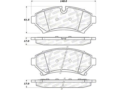 StopTech Street Brake Pads - 308.07530