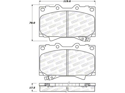 StopTech Street Brake Pads - 308.07720